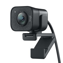 Logitech for Creators StreamCam - Webcam Premium per Streaming e Creazione Contenuti Video, Full HD 1080p 60 fps, Lente in