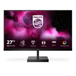 Philips C Line 276C8 00 Monitor PC 68,6 cm (27") 2560 x 1440 Pixel Quad HD LCD Nero