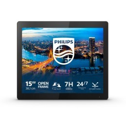 Philips B Line 152B1TFL 00 Monitor PC 38,1 cm (15") 1024 x 768 Pixel LED Touch screen Nero