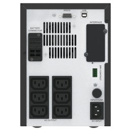 APC Easy UPS SMV gruppo di continuità (UPS) A linea interattiva 1 kVA 700 W 6 presa(e) AC