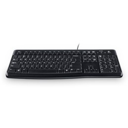 Logitech Keyboard K120 for Business tastiera USB QWERTZ Ceco Nero
