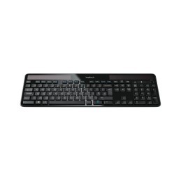 Logitech Wireless Solar Keyboard K750 tastiera RF Wireless QWERTY Inglese Nero
