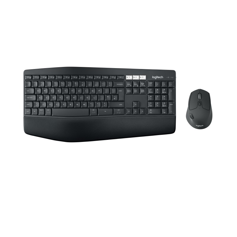 Logitech MK850 Performance tastiera Mouse incluso RF senza fili + Bluetooth QWERTY Spagnolo Nero
