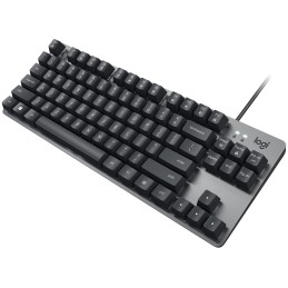 Logitech K835 TKL Mechanical Keyboard tastiera USB Nordic Grafite, Grigio