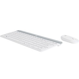 Logitech MK470 tastiera Mouse incluso RF Wireless QWERTZ Tedesco Bianco