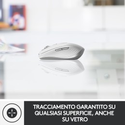 Logitech MX Anywhere 3 per Mac – Mouse Compatto Performante, Wireless, Scroller Magnetico Veloce, Su Ogni Superficie, Sensore