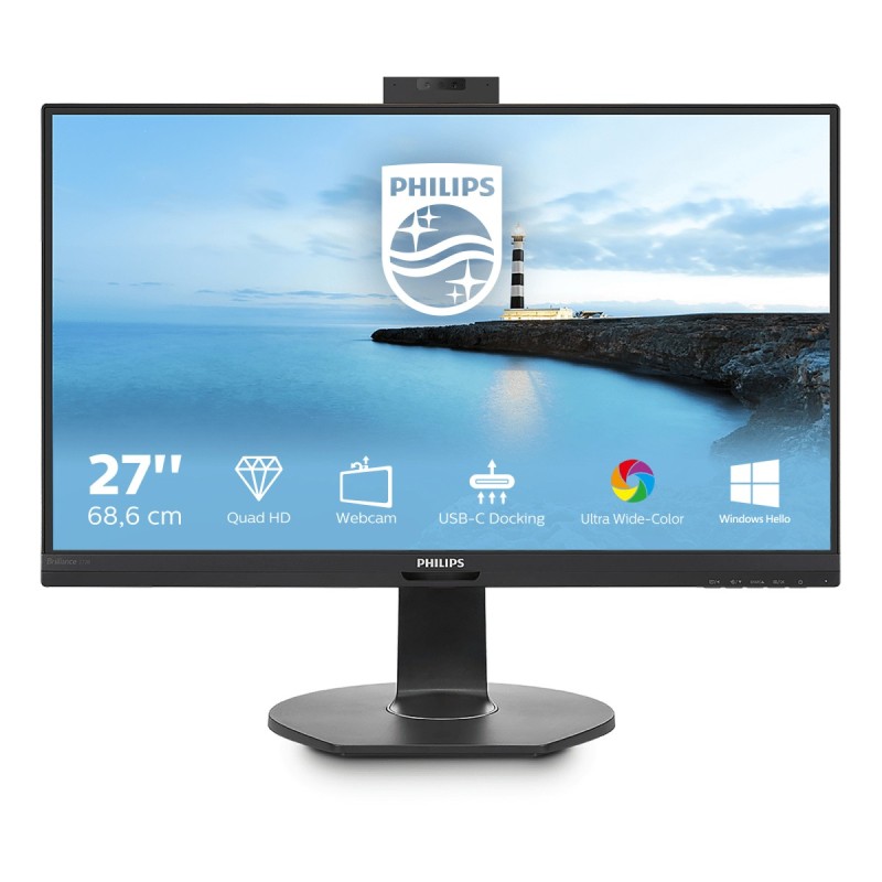 Philips B Line 272B7QUBHEB 00 Monitor PC 68,6 cm (27") 2560 x 1440 Pixel Quad HD LCD Nero