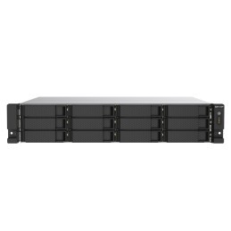 QNAP TS-1273AU-RP-8G server NAS e di archiviazione Armadio (2U) Collegamento ethernet LAN Alluminio, Nero V1500B