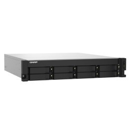 QNAP TS-832PXU-RP NAS Armadio (2U) Collegamento ethernet LAN Nero AL324