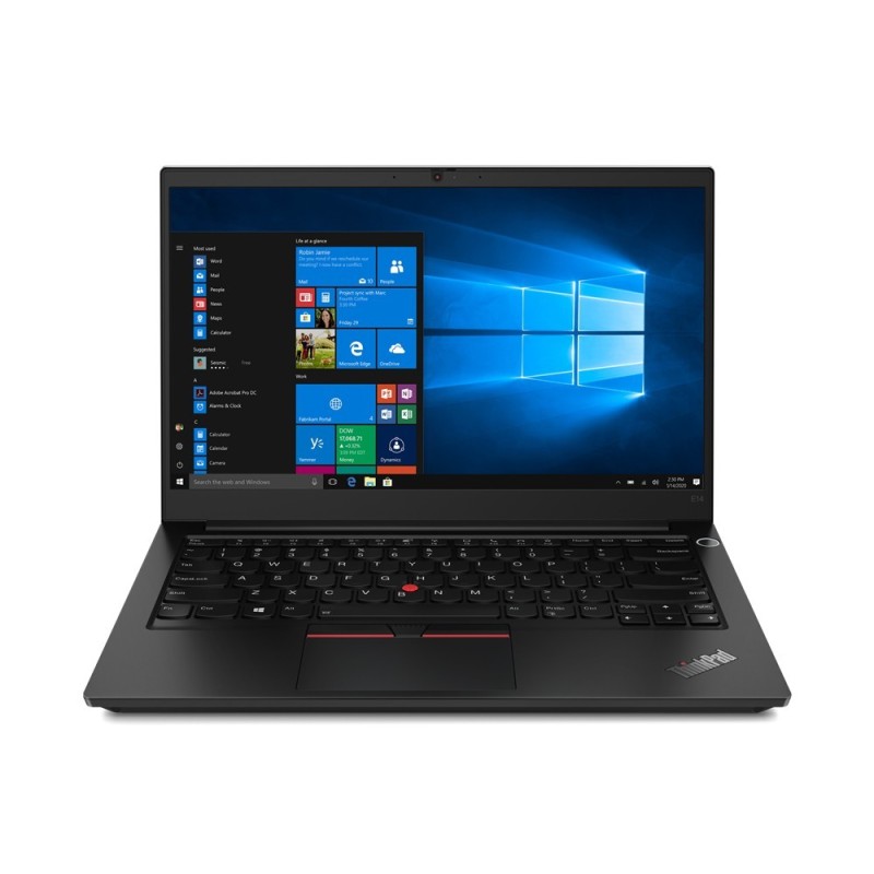 Lenovo ThinkPad E14 Gen 2 (AMD) 4300U Computer portatile 35,6 cm (14") Full HD AMD Ryzen™ 3 4 GB DDR4-SDRAM 256 GB SSD Wi-Fi 6
