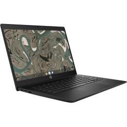 HP Chromebook 14 G7 N5100 35,6 cm (14") Full HD Intel® Celeron® 8 GB LPDDR4x-SDRAM 64 GB eMMC Wi-Fi 6 (802.11ax) ChromeOS Nero