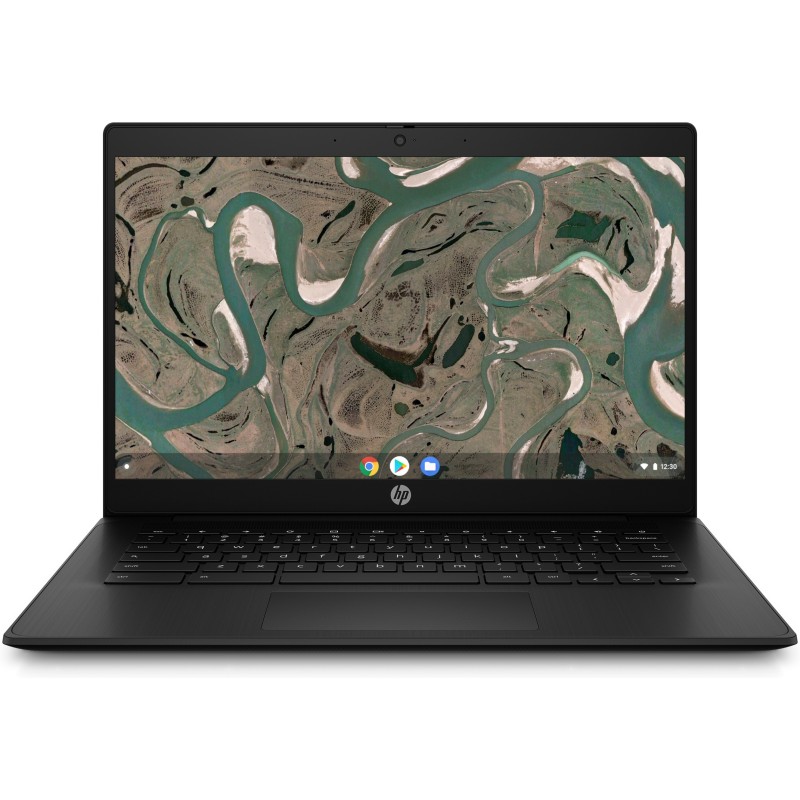 HP Chromebook 14 G7 N4500 35,6 cm (14") Full HD Intel® Celeron® 8 GB LPDDR4x-SDRAM 64 GB eMMC Wi-Fi 6 (802.11ax) ChromeOS Nero