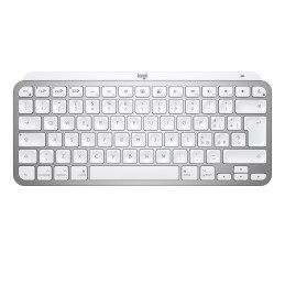 Logitech MX Keys Mini per Mac Tastiera Wireless, Minimal, Compatta, Bluetooth, Tasti Retroilluminati, USB-C, Digitazione