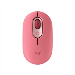 Logitech POP Mouse Wireless con Emoji personalizzabili, Tecnologia SilentTouch, Precisione e Velocità, Design Compatto,