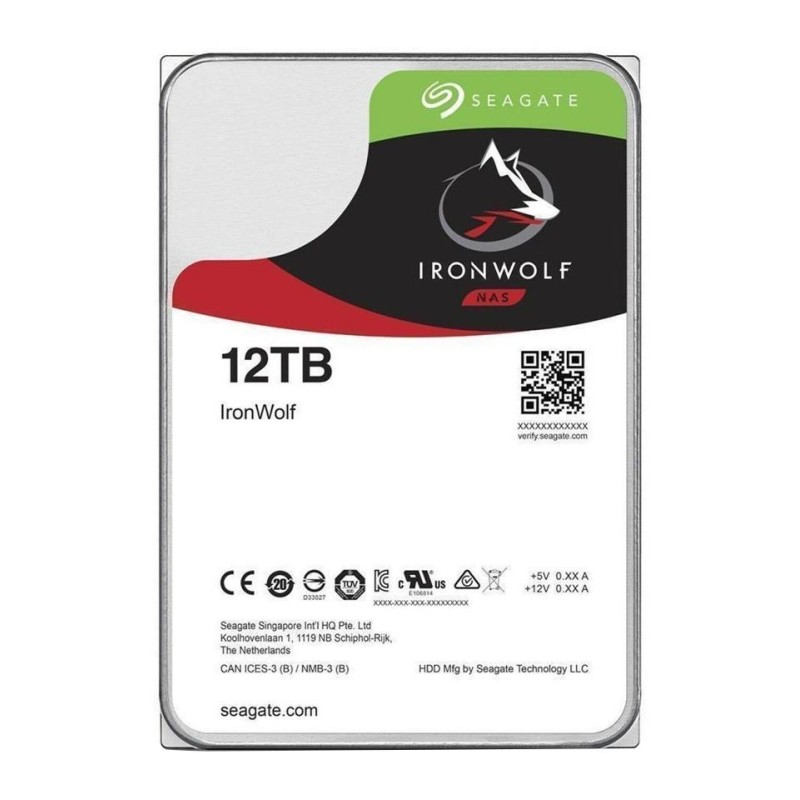 Seagate NAS HDD IronWolf 3.5" 12 TB Serial ATA III