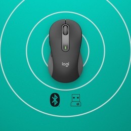 Logitech Signature M650 for Business mouse Mano destra RF senza fili + Bluetooth Ottico 4000 DPI