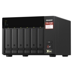 QNAP TS-673A NAS Tower Collegamento ethernet LAN Nero V1500B