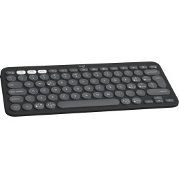 Logitech Pebble Keys 2 K380s tastiera RF senza fili + Bluetooth QWERTY Italiano Grafite