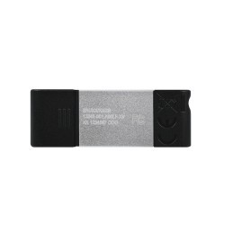 Kingston Technology DataTraveler 80 unità flash USB 64 GB USB tipo-C 3.2 Gen 1 (3.1 Gen 1) Nero, Argento