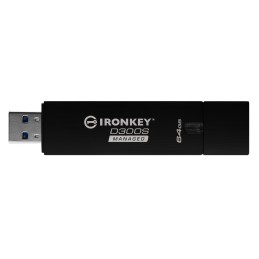 Kingston Technology IronKey Drive USB con crittografia AES 256 XTS D300S da 64GB