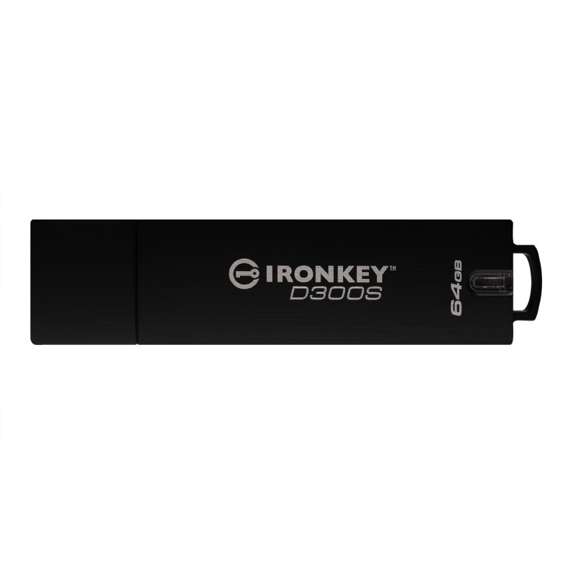 Kingston Technology IronKey Drive USB con crittografia AES 256 XTS D300S da 64GB
