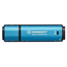 Kingston Technology IronKey 8 GB Vault Privacy 50 crittografia AES-256, FIPS 197
