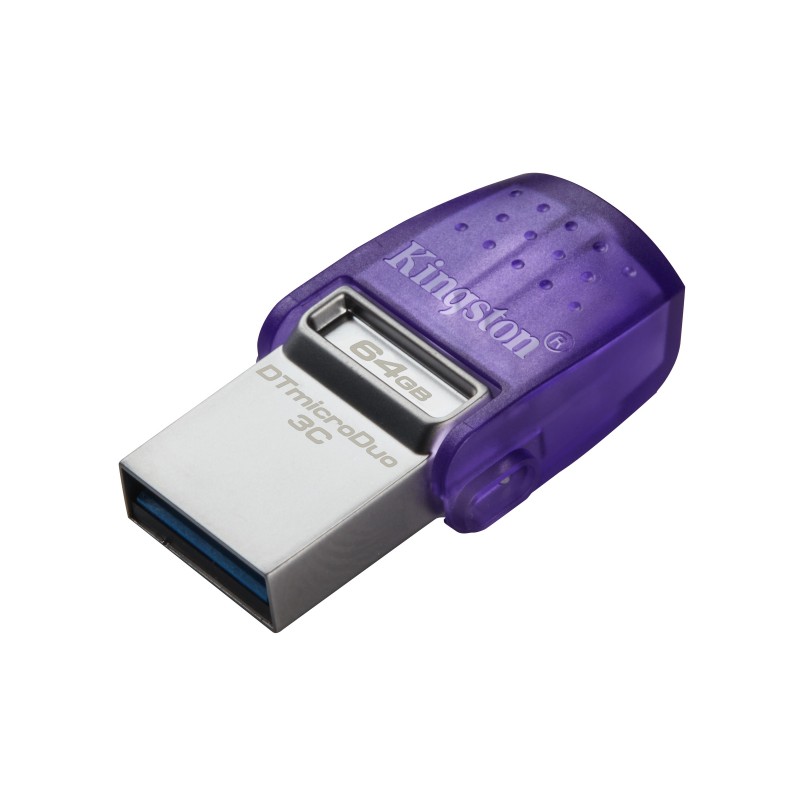 Kingston Technology DataTraveler 64GB microDuo 3C 200MB s dual USB-A + USB-C