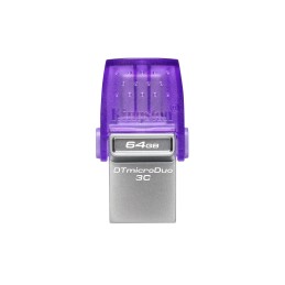 Kingston Technology DataTraveler 64GB microDuo 3C 200MB s dual USB-A + USB-C