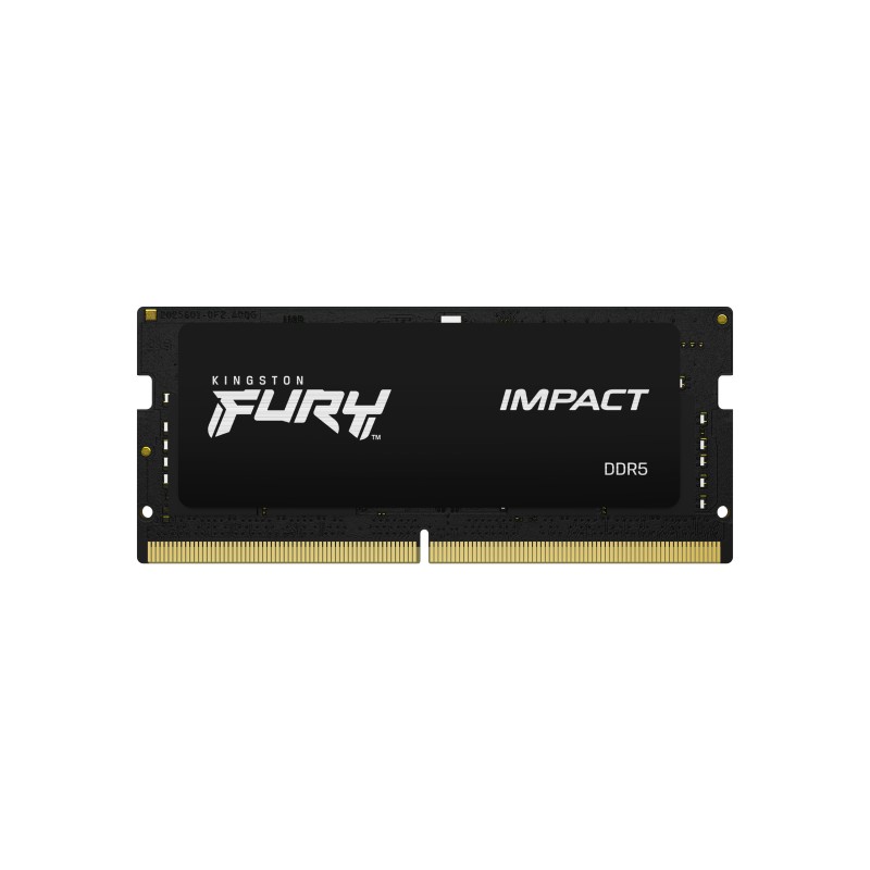 Kingston Technology FURY 32 GB 4800 MT s DDR5 CL38 SODIMM (Kit da 2) Impact