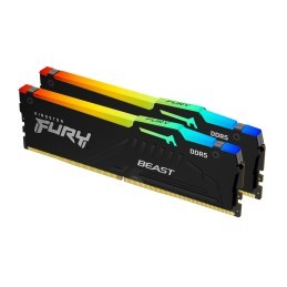 Kingston Technology FURY 16 GB 4800 MT s DDR5 CL38 DIMM (Kit da 2 moduli) Beast RGB