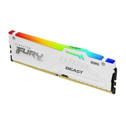 Kingston Technology FURY 32 GB 5200 MT s DDR5 CL36 DIMM (Kit da 2 moduli) Beast White RGB EXPO