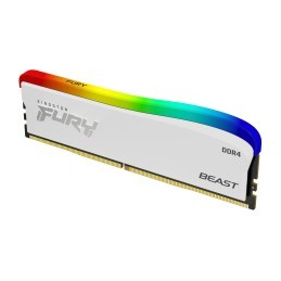 Kingston Technology FURY 16GB 3600MT s DDR4 CL17 DIMM (Kit of 2) Beast bianco RGB SE