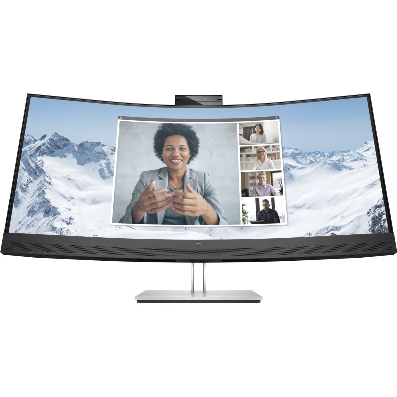 HP Monitor per video conferenze con schermo curvo E34m G4 USB-C WQHD