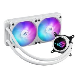 ASUS ROG Strix LC III 240 ARGB White Edition Processore Kit di raffreddamento a liquido 12 cm Bianco