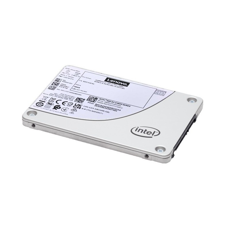 Lenovo 4XB7A17125 drives allo stato solido 2.5" 480 GB Serial ATA III 3D TLC NAND