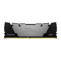 Kingston Technology FURY 64GB 3200MT s DDR4 CL16 DIMM (Kit da 4) 1Gx8 Renegade Black