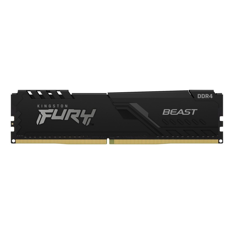 Kingston Technology FURY 16GB 3733MT s DDR4 CL19 DIMM 1Gx8 Beast Black