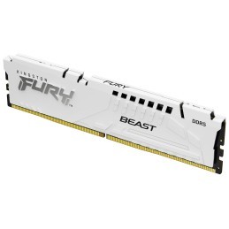 Kingston Technology FURY Beast 32 GB 6000 MT s DDR5 CL40 DIMM (Kit da 2) White XMP