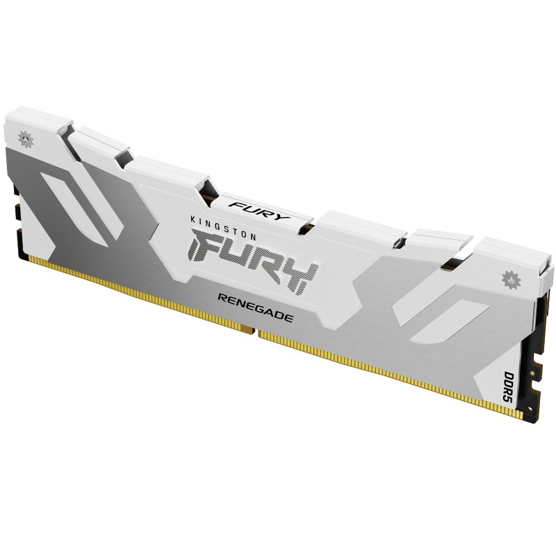 Kingston Technology FURY 16GB 6800MT s DDR5 CL36 DIMM Renegade White XMP