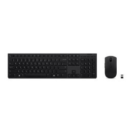 Lenovo 4X31K03963 tastiera Mouse incluso Ufficio RF senza fili + Bluetooth Svizzere Grigio