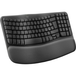 Logitech Wave Keys for Business tastiera Ufficio RF senza fili + Bluetooth QWERTY Italiano Grafite