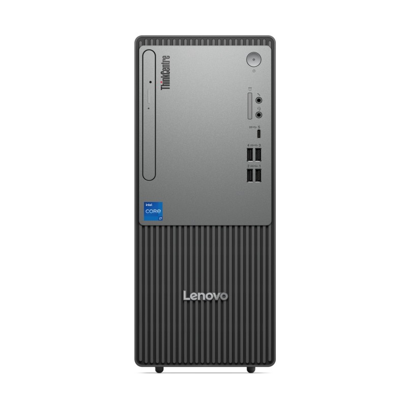 Lenovo ThinkCentre neo 50t Intel® Core™ i7 i7-13700 16 GB DDR5-SDRAM 512 GB SSD Windows 11 Pro Tower PC Nero, Grigio